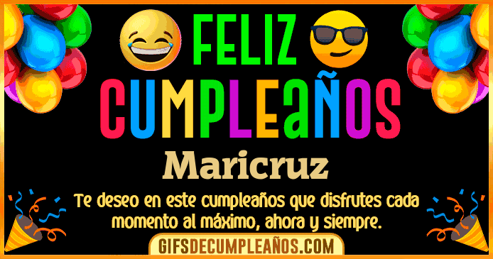 Feliz Cumpleaños Maricruz
